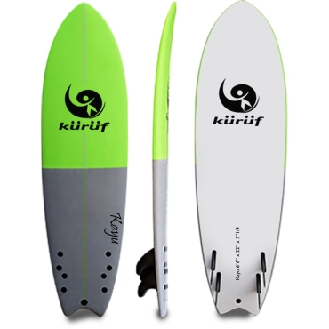 Softboard 6ft. 6in. Kayu (TABLA DE SURF)